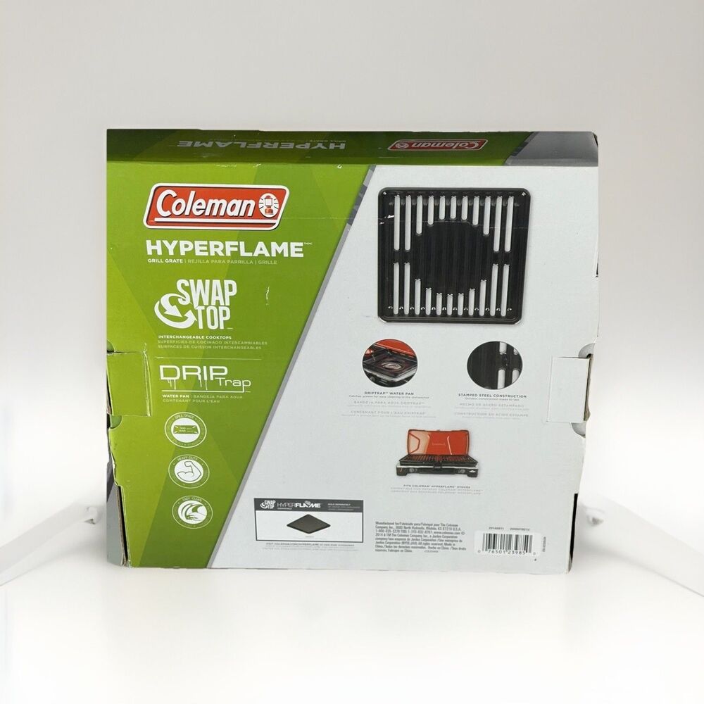 OEM Coleman HyperFlame Grill Grate & Drip Trap Water Pan SwapTop Replacement